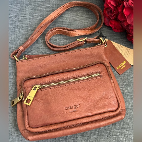 NWT MARGOT CROSSBODY SHOULDER BAG LEATHER PURSE